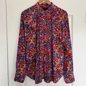 J.Crew 100% Silk Button-down Blouse